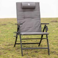 CHAISE DE CAMPING 5 POSITIONS ACIER