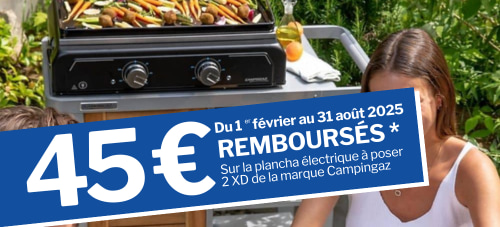 Offre plancha électrique Campingaz 2 XD