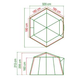 TENTE POLYGON 6 